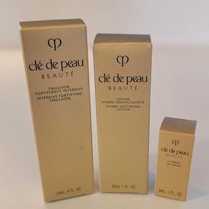 de de peau Serum, Emulsion, and Lotion